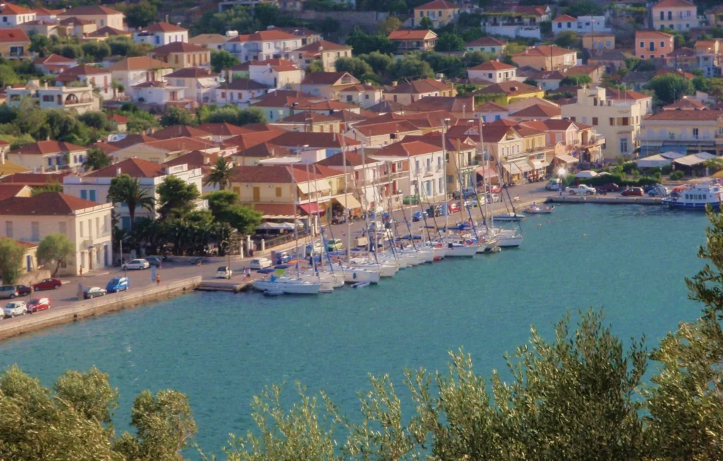 Ithaca island: harbour and town of Vathy